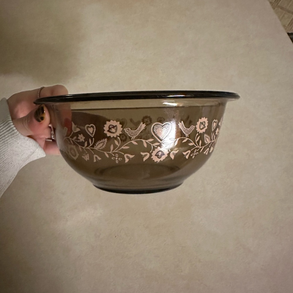 Pyrex Birds of a Feather Bowl